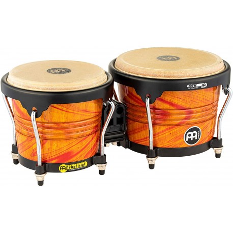 Bongos Meinl Free Ride FWB190AF ambre flammés