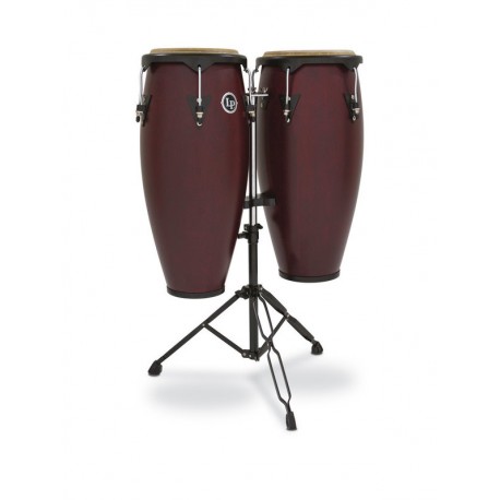 Set de congas LP city LP646NY-DW Dark wood