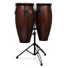 Set de congas LP city LP646NY-CMW Carved Mango