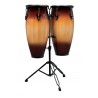 Paire de congas LP Aspire 10" & 11" LPA646-VSB Vintage sunburst