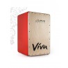 Cajon J.LEIVA Viva naturel orange avec DTS