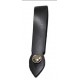 Attache sangle pour manche de guitare acoustique Bourbon Strap noir