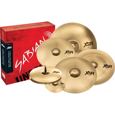 Pack cymbales Sabian XSR set complet