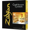 Pack cymbales Zildjian K Custom Hybrid set avec crash 18 Free