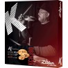 Pack cymbales Zildjian K Custom Hybrid 14, 21 - 17
