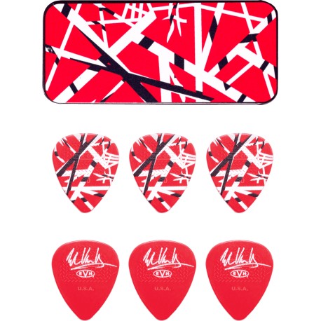 Boite de médiators Dunlop EVH Frankenstein, 0,60mm