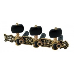 Mécaniques guitare classique F&S deluxe à bouton vissé