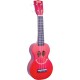 Ukulélé soprano Mahalo Smile rouge