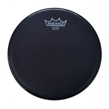 Peau de tom de 8 Remo Black suede Emperor