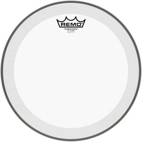 Peau de tom Remo powerstroke 4 18 transparente
