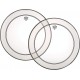 Peau de tom de 12 Remo Powerstroke 3 transparente
