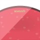 Peau Evans hydraulique pour tom de 12 rouge