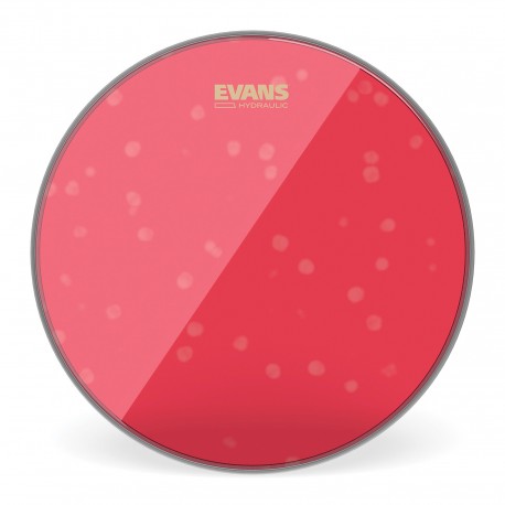 Peau Evans hydraulique pour tom de 13 rouge
