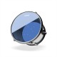 Peau Evans hydraulique pour tom de 10 bleue
