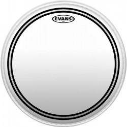 Peau de tom de 16 Evans EC2S transparente