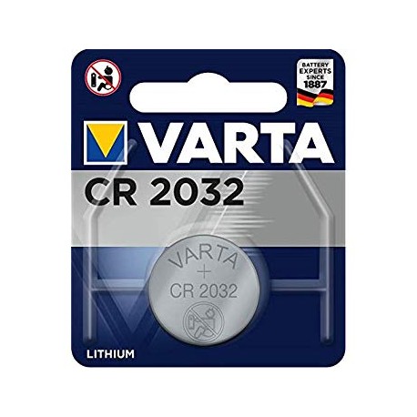 Pile bouton Varta 3 volts CR2032 lithium
