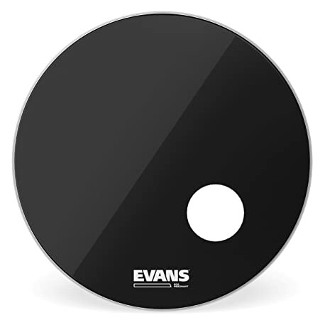 Peau de grosse caisse 22 Evans EQ3 percée