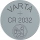 Pile bouton Varta 3 volts CR2032 lithium