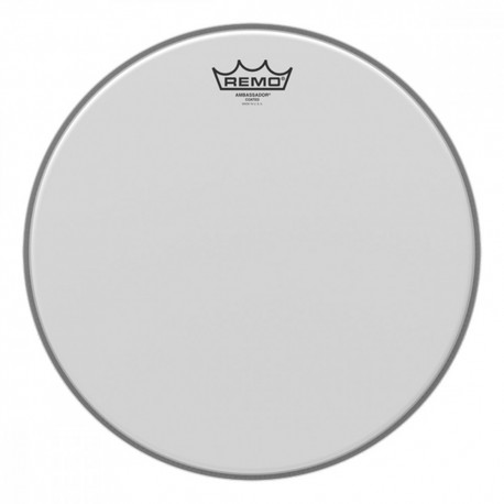 Peau de grosse caisse 20 Remo Ambassador sablée