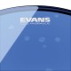 Peau de grosse caisse 20 Evans hydraulique bleue