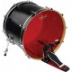 Peau de grosse caisse 22 Evans Hydraulique rouge