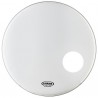 Peau de grosse caisse 22 Evans EQ3 Reso Smooth white