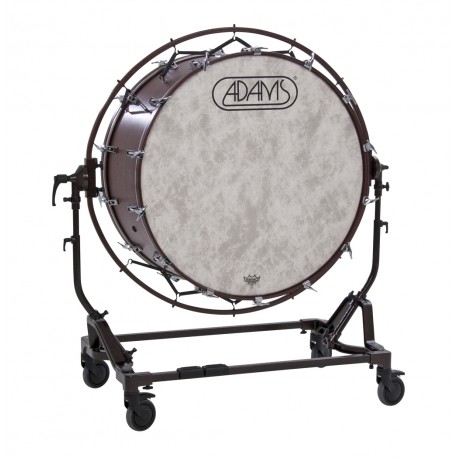 Grosse Caisse de concert ADAMS 36 x 18 sur stand avec cercle de suspension