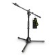 Pied de micro perche mi bas Gravity MS4222B noir