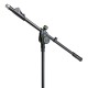 Pied de micro perche mi bas Gravity MS4222B noir