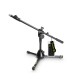 Pied de micro perche bas Gravity MS3122HDB pour grosse caisse