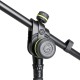 Pied de micro perche bas Gravity MS3122HDB pour grosse caisse