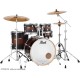 Batterie Pearl Decade rock 22 Satin Brown Burst