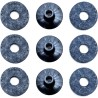 Pack de 3 feutres et papillons pour cymbale Zildjian