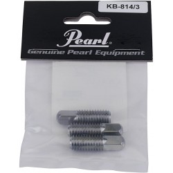 Vis carrés pour batte de pédale grosse caisse Pearl KB814-3