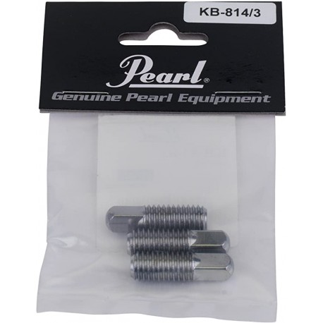 Vis carrés pour batte de pédale grosse caisse Pearl KB814-3