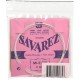 Cordes de guitare classique Savarez rouges tiran normal
