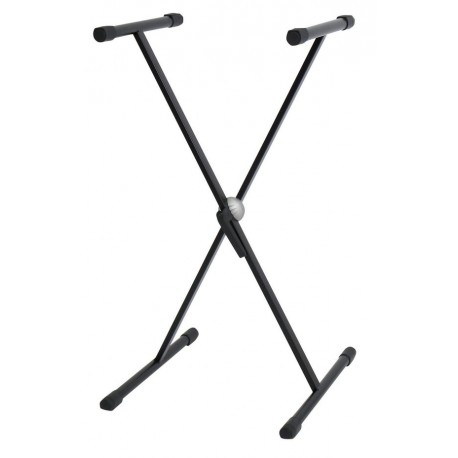 Siège clavier en X pliant Basix noir