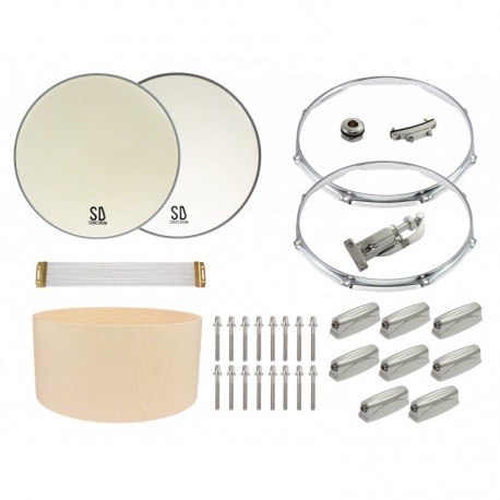 Pack DIY Fabrication Caisse Claire Erable 14x 5.5 Sparedrum