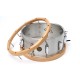Caisse claire Gretsch Gold Aluminium S1-6514A-WH