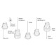 Basse SIRE Marcus Miller M2 TBK noire transparente