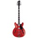 Basse électrique hollow body Hagstrom Viking Wild Cherry