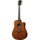 Guitare électro-acoustique Lag T98 DCE acajou
