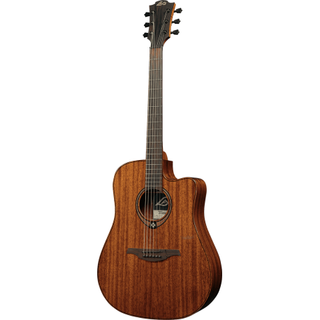 Guitare électro-acoustique Lag T98 DCE acajou