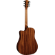 Guitare électro-acoustique Lag T98 DCE acajou