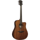 Guitare électro-acoustique Lag T98 DCE acajou