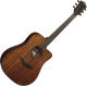 Guitare électro-acoustique Lag T98 DCE acajou