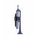 pTrumpet Trompette ABS Bleue