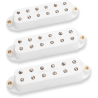Kit micros Strat Seymour Duncan Little 59 humbucker format simple blanc