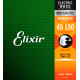 Cordes basse 5 cordes 45-130 Elixir light Nanoweb