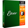 Cordes basse 5 cordes 45-130 Elixir light Nanoweb